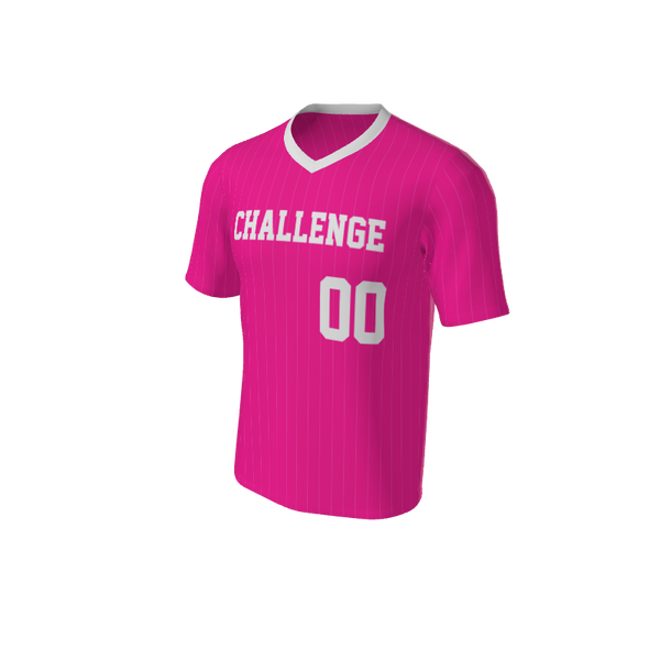 Adult Classic Pinstripe Baseball Jersey - V Neck. (x 16)