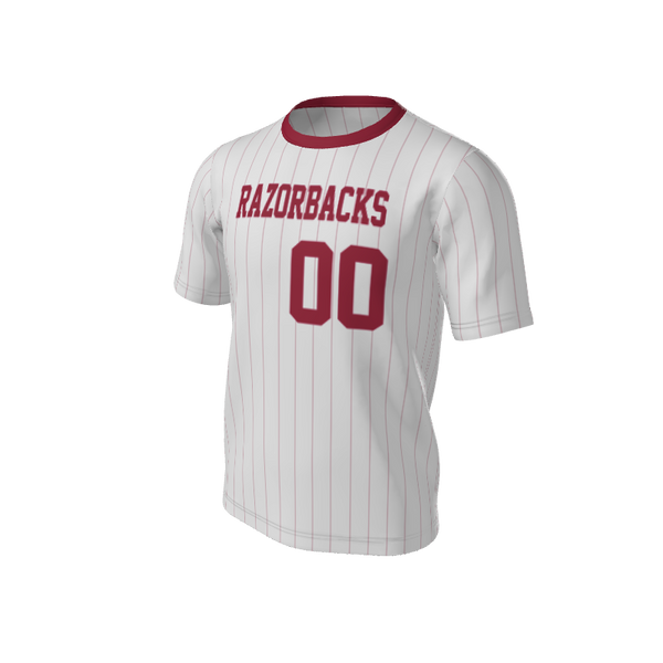 Youth Classic Pinstripe Baseball Jersey - Crew Neck. (x 10)