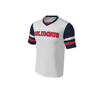 Adult Bomber Baseball Jersey - V Neck. (x 14)