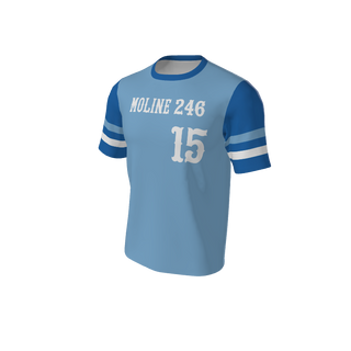 Adult Bomber Baseball Jersey - Crew Neck. (x 1)