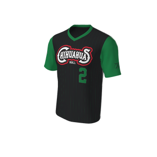 Adult Arizona Pinstripe Baseball Jersey - V Neck. (x 1)