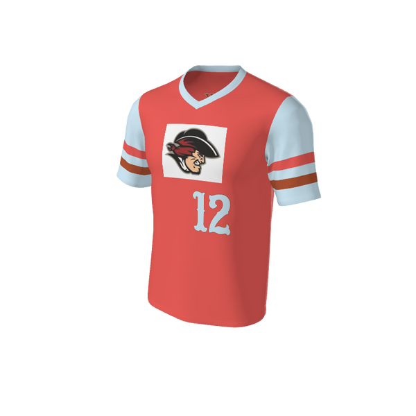 Adult Bomber Baseball Jersey - V Neck. (x 7)