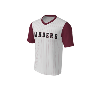 Adult Arizona Pinstripe Baseball Jersey - V Neck. (x 1)