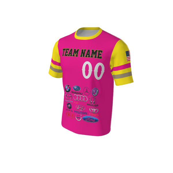 Adult Bomber Baseball Jersey - Crew Neck. (x 7)