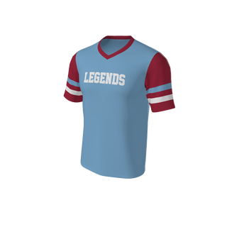 Adult Bomber Baseball Jersey - V Neck. (x 2)