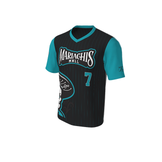 Adult Arizona Pinstripe Baseball Jersey - V Neck. (x 1)