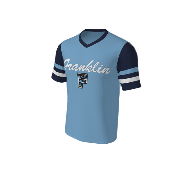Adult Bomber Baseball Jersey - V Neck. (x 12)