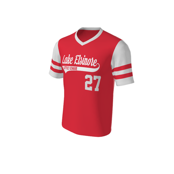 Adult Bomber Baseball Jersey - V Neck. (x 5)