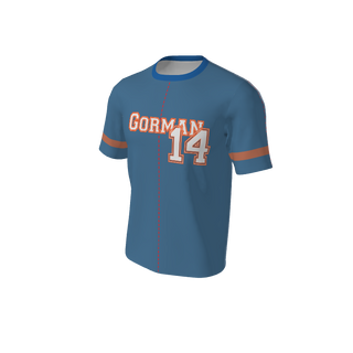 Adult Bomber Baseball Jersey - Crew Neck. (x 1)