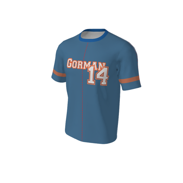 Adult Bomber Baseball Jersey - Crew Neck. (x 1)