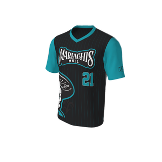 Adult Arizona Pinstripe Baseball Jersey - V Neck. (x 1)