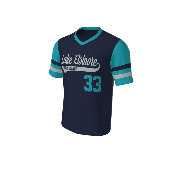 Adult Bomber Baseball Jersey - V Neck. (x 4)