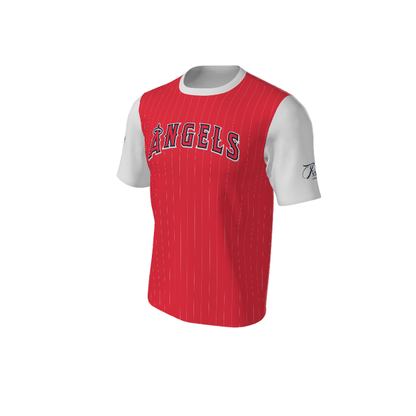 Adult Arizona Pinstripe Baseball Jersey - Crew Neck. (x 4)