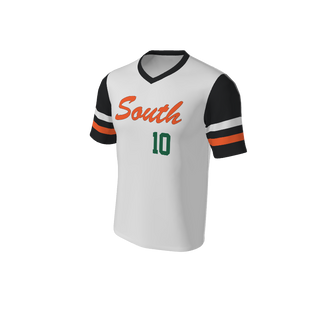 Adult Bomber Baseball Jersey - V Neck. (x 11)