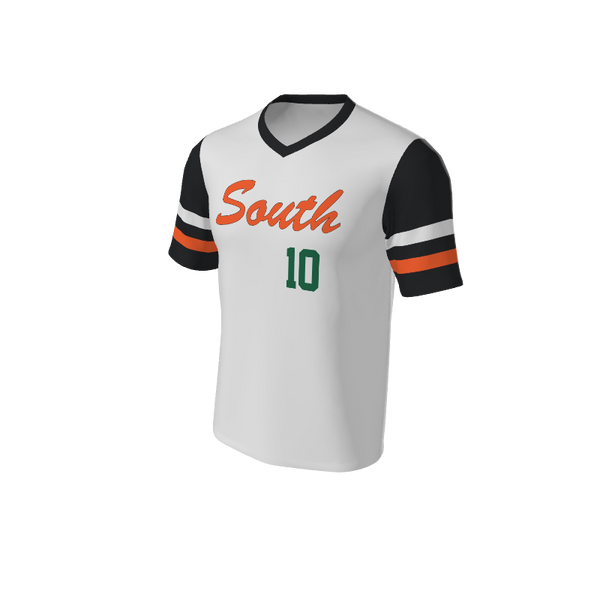 Adult Bomber Baseball Jersey - V Neck. (x 11)
