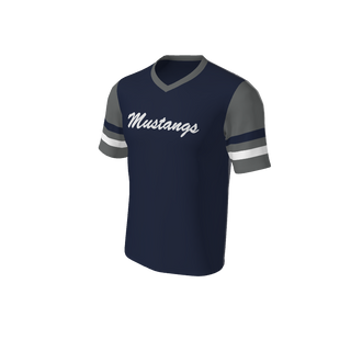 Adult Bomber Baseball Jersey - V Neck. (x 30)