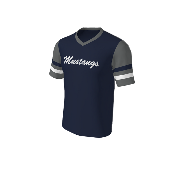 Adult Bomber Baseball Jersey - V Neck. (x 30)