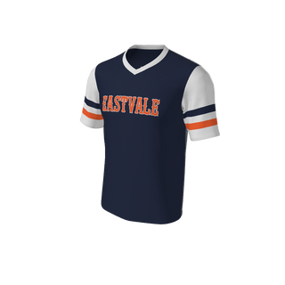 Adult Bomber Baseball Jersey - V Neck. (x 5)