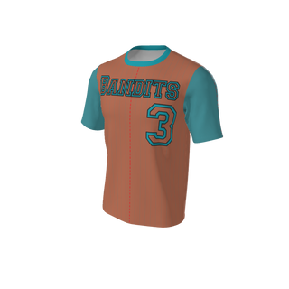 Adult Arizona Pinstripe Baseball Jersey - Crew Neck. (x 1)