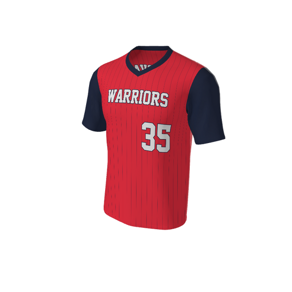Adult Arizona Pinstripe Baseball Jersey - V Neck. (x 1)