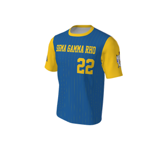 Adult Arizona Pinstripe Baseball Jersey - Crew Neck. (x 1)