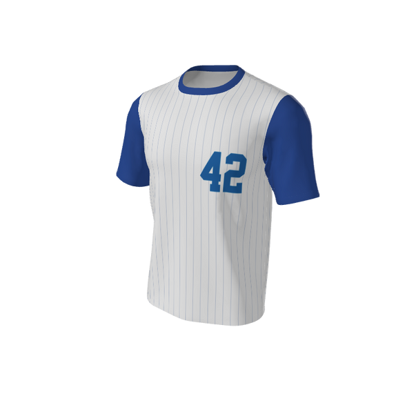 Adult Arizona Pinstripe Baseball Jersey - Crew Neck. (x 1)