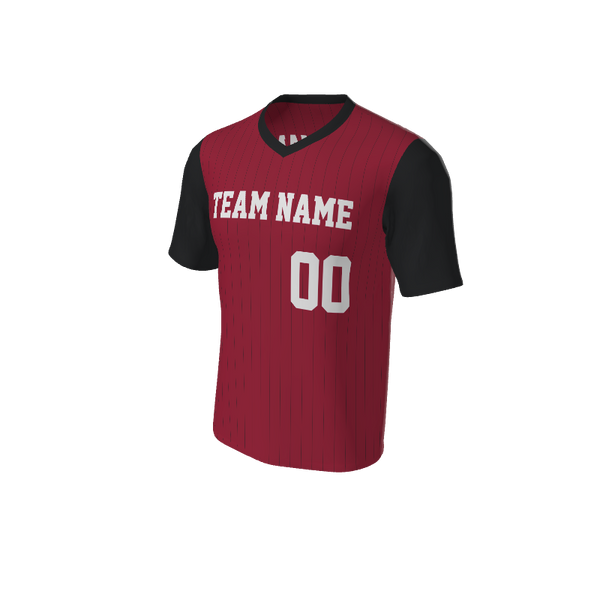 Adult Arizona Pinstripe Baseball Jersey - V Neck. (x 1)