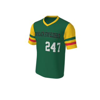 Adult Bomber Baseball Jersey - V Neck. (x 1)