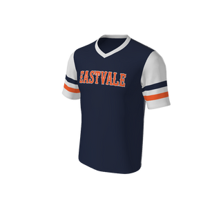 Adult Bomber Baseball Jersey - V Neck. (x 1)
