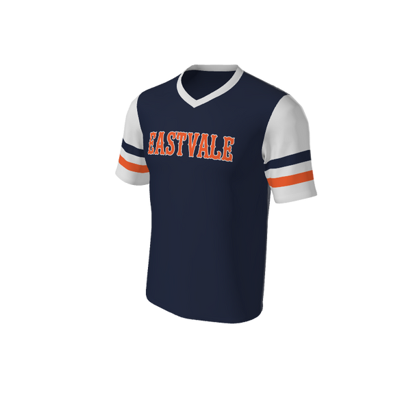 Adult Bomber Baseball Jersey - V Neck. (x 1)