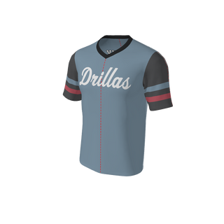 Adult Bomber Baseball Jersey - V Neck. (x 1)