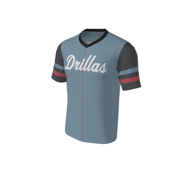 Adult Bomber Baseball Jersey - V Neck. (x 1)