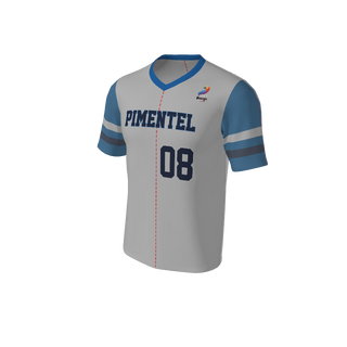 Adult Bomber Baseball Jersey - V Neck. (x 1)