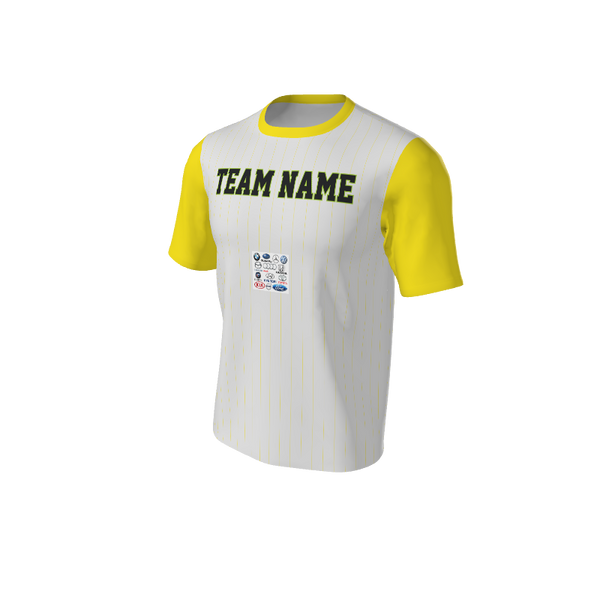 Adult Arizona Pinstripe Baseball Jersey - Crew Neck. (x 7)