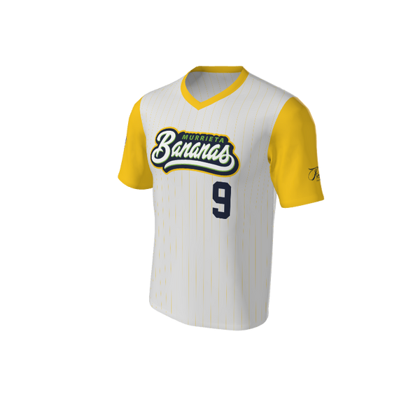 Adult Arizona Pinstripe Baseball Jersey - V Neck. (x 12)