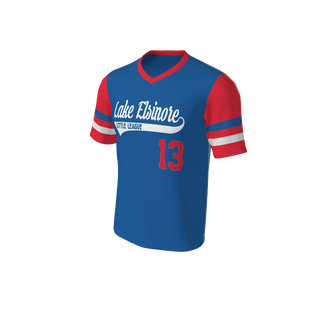 Adult Bomber Baseball Jersey - V Neck. (x 4)